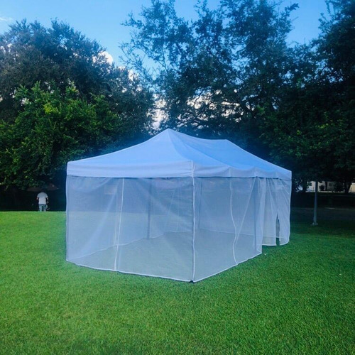 Toldo 6x3 Blanco Con Mosquitero. Of