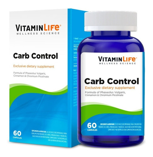 Carb Control (60 Capsulas) - Vitamine Life