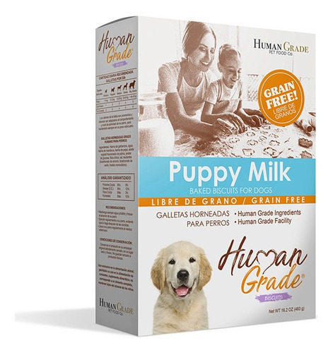 Human Grade Puppy 460gr galletas para perro
