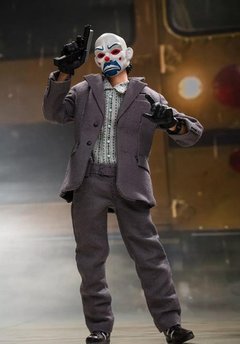 Imagen 3 de 7 de Mascara Joker Guasón Halloween Fiesta Cosplay Terror Adultos