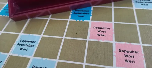 Juego De Mesa Scrabble Spear Spiel Original Alemán Vintage (Usado)