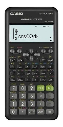 Calculadora Casio Científica Fx-570 La Plus 417 Funciones