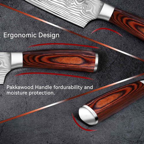 Cuchillo De Cocina Profesional Para Carne Acero Inoxidable