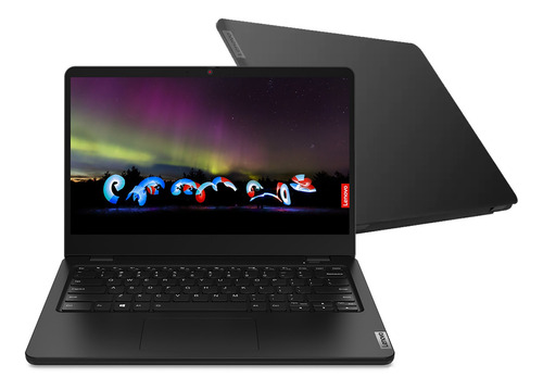Notebook Rugged Lenovo 14'' 4gb 64gb Win10 Pro Latentación Color Negro