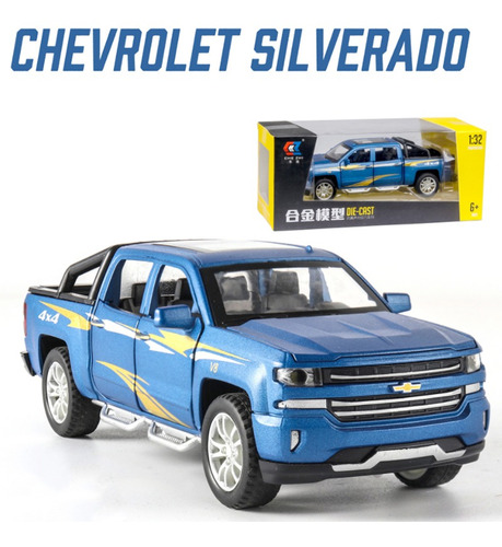 2018 Chevrolet Silverado Lt Trailboss V8 4×4 Camionetas 1:32
