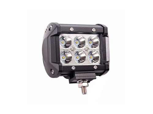 Faro Auxiliar De 6 Led 18w 12v-24v Camioneta 4x4 Cuatri Moto