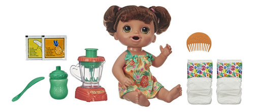 Baby Alive Misturinha Sabor Tropical Morena - Hasbro E6944