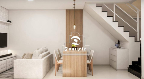 Imagem 3 de 18 de Cobertura Com 2 Dormitórios À Venda, 81 M² Por R$ 460.000,00 - Campestre - Santo André/sp - Co11516