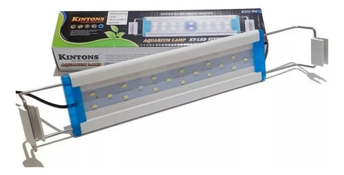 Luminária Led P/ Aquário 30 À 40cm 9w - 18 Led Branco Bivolt