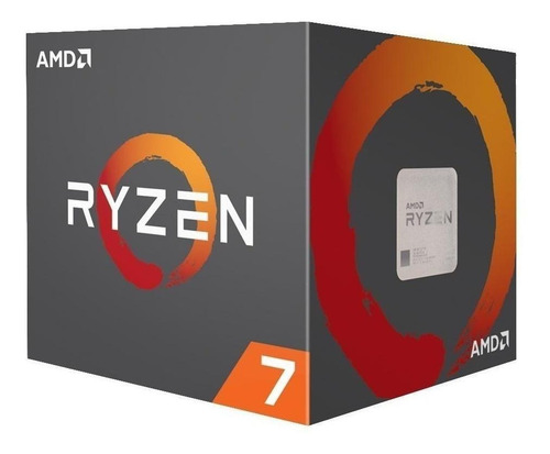 Procesador gamer AMD Ryzen 7 2700X YD270XBGAFBOX de 8 núcleos y 3.7GHz de frecuencia