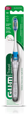 Cepillo De Dientes De Viaje Gum Modelo Plegable Cerdas Suave Color