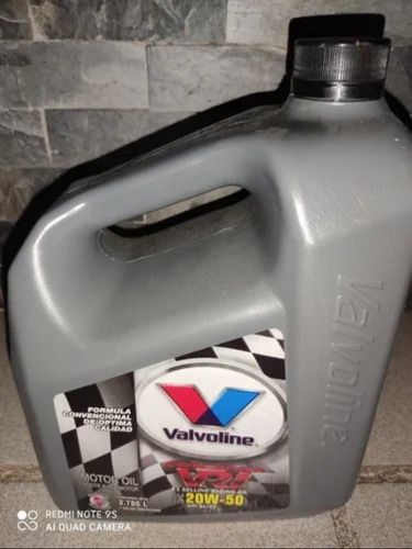 Aceite Valvoline 20w50 Mineral