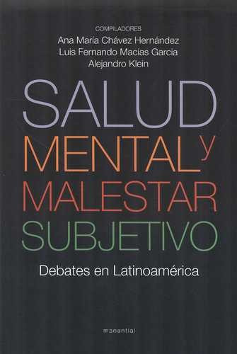 Libro Salud Mental Y Malestar Subjetivo. Debates En Latinoa