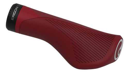 Ergon Gs1-l Evo - Manija De Bicicleta | Mtb | Grande | Rojo