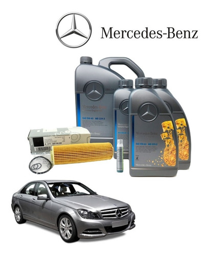 Kit Mantenimiento Tipo A Afinacion Mercedes Benz C200 2013