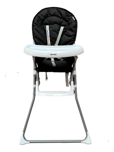 Imagen 2 de 7 de Silla De Comer Bebe Super Plegable Mega Baby Viena Nombre Del Diseño Viena Color Black