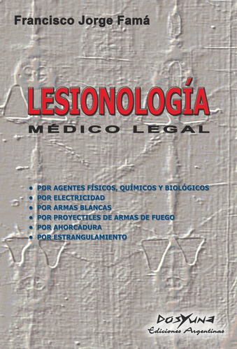 Lesionologia Medico Legal  Fama