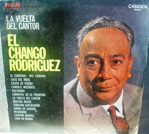 Vinilo Orig. Folklore La Vuelta Del Cantor Chango Rodríguez