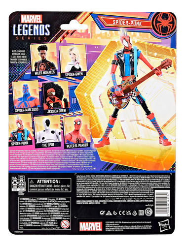 Spider-punk Across the Spider-verse Part One Marvel Legends