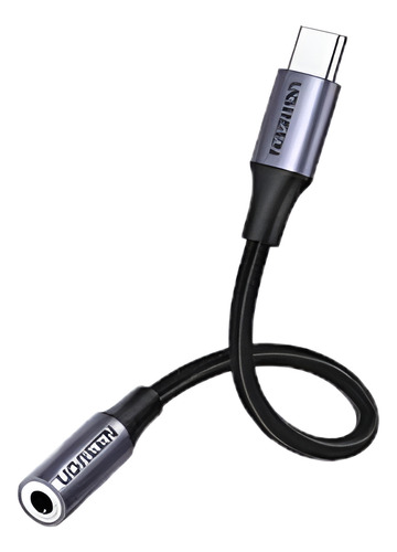 Cable Audio Ugreen 3.5mm Jack Hembra Adaptador Usb C 10cm