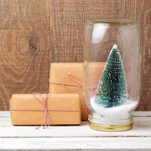 Bh Para 34 Piezas De Miniárbol De Navidad, Nieve, Pino
