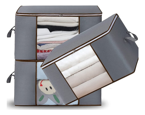 Imagen 1 de 10 de Organizadora Para Sabanas Funda Mantas Acolchados O Similar