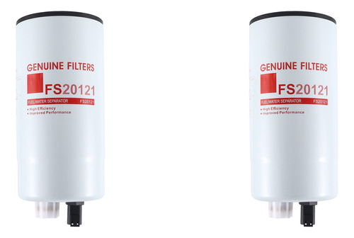 2 Filtros Separadores De Agua Y Combustible Fs20121 Para Mod