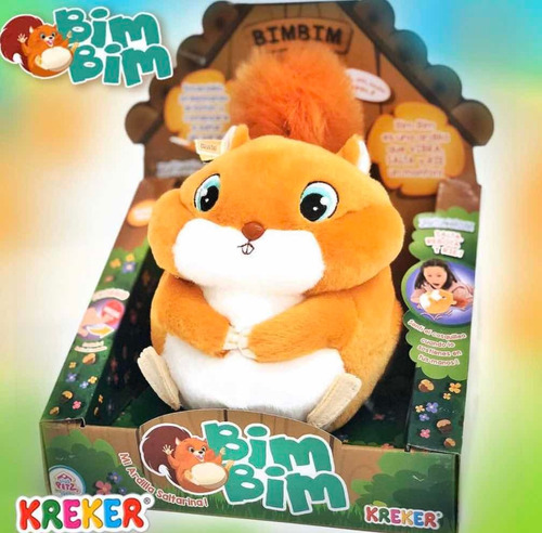 Imagen 6 de 7 de Bim Bim Peluche Ardilla Saltarina Rebota A Carcajadas Kreker