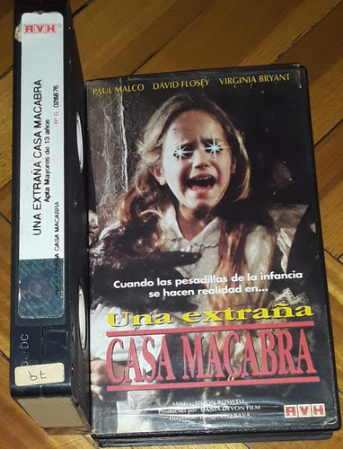 Vhs Una Extraña Casa Macabra Terror Gotico Lamberto Bava Gor