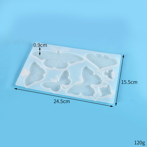 Molde De Silicona Molde De Fundición De Resina Llavero A