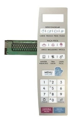 Teclado Membrana Do Micro-ondas Electrolux  Mb37r