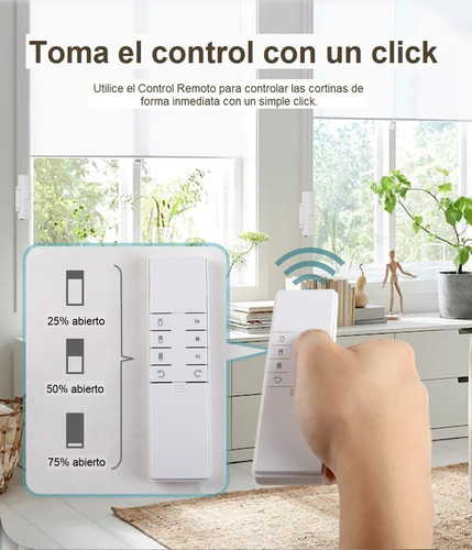Imagen 6 de 9 de Zemismart Motor Cortina Roller Zigbee Homekit, Alexa, Google