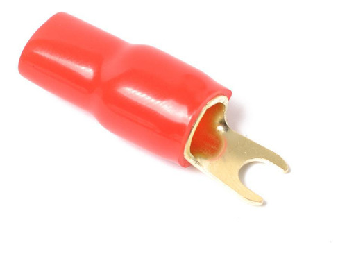 5 Pares 4 Awg Car Audio Wire Fork Terminal Conector Latón