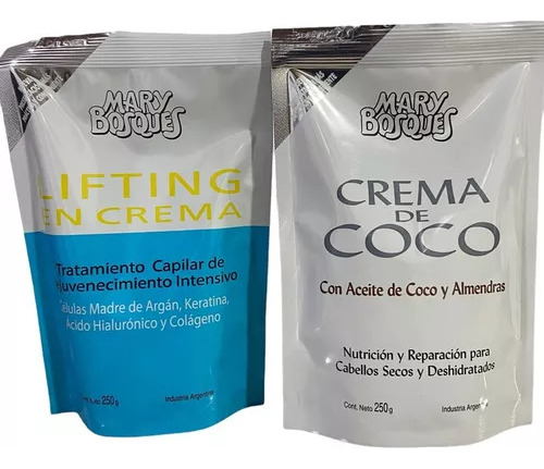 Kit Lifting En Crema Brillo  + Coco Suave Doypack X250gr