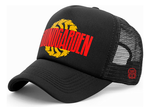 Gorra Trucker Clasica Soundgarden  Rock Alternativo