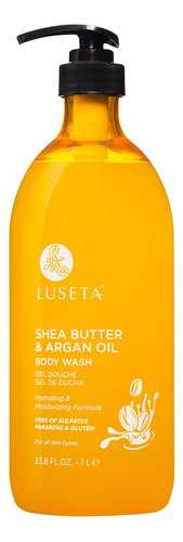 Luseta Shea Butter & Argán Oil Body Wash, Hidratante Body .