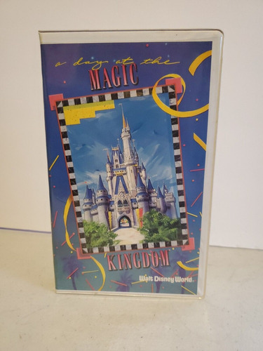 Vhs Magic Kingdon Walt Disney World Rinted Usa 1991