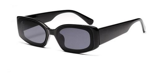 Óculos De Sol Retangulo Trendy Moda Tumblr Unissex Blogueira
