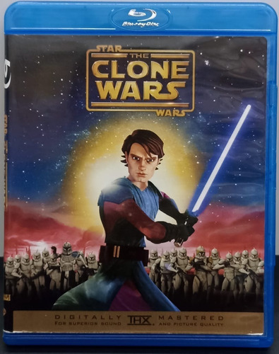 Star Wars The Clone Wars / Animación / Bluray Seminuevo
