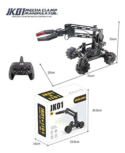 Brazo Robótico Inteligente Vanlinny De Science Kit Con Coche