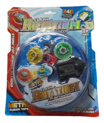 Beyblade X 2 Metal Master + Mini Pista Tornado