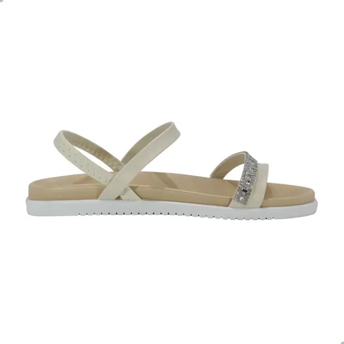 comprar Sandália Rasterinha Moleca Adulto Cor Branco Off + Nf