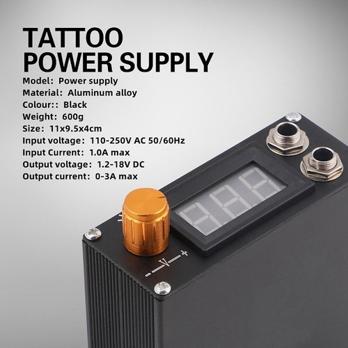 Imagen 5 de 10 de Set Maquina De Tatuaje Tb1008
