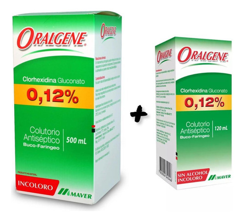 Kit Colutorio Oralgene 0,12% Chx