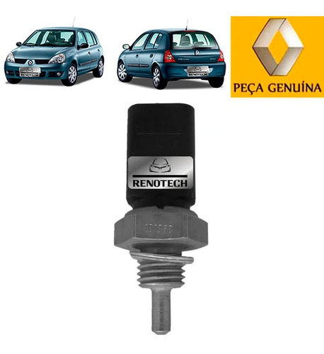  Sensor Temperatura Injeçao Preto Clio 00 A 16 226306024r