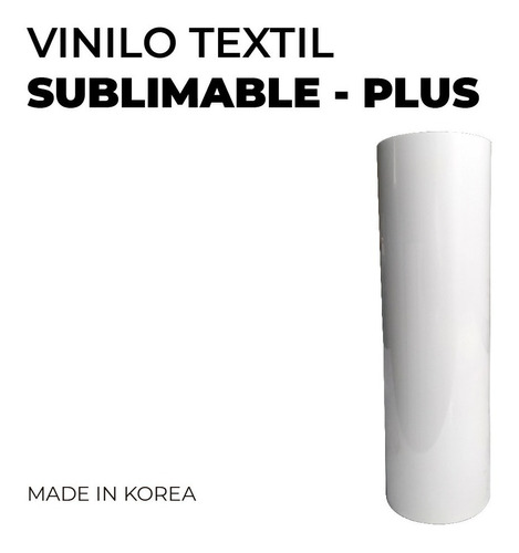 Vinilo Termo Textil Sublimable Plus 44cm Ancho X1mt - Capta