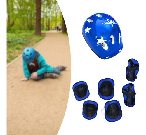 Juego De Casco De Bicicleta Para Niños Para Patinar Y