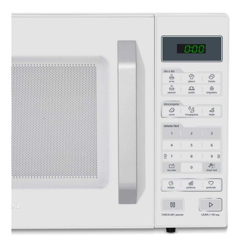 Micro-ondas Midea De Bancada 35l Mxsa35b2 Branco - 220v