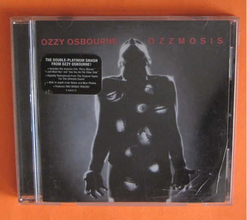Ozzy Osbourne Ozzmosis Cd Epic Sony Usa 2002 Heavy Metal 