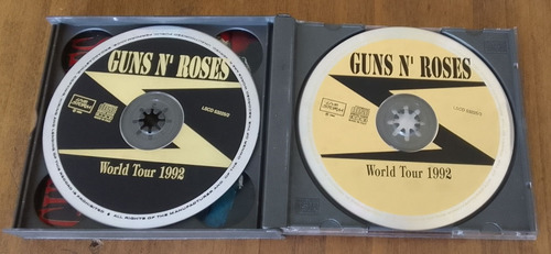 Guns N' Roses - World Tour 1992 / Fatbox / Italiano / 3 Cd Estándar (Usado)